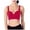 Red, variant on Kogui Sport Bras for Women Sports Bra for Women - Plus Size High Support Workout Bra with Cooling Mesh (Beige,S)