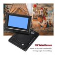 thumbnail image 3 of 7 Inch Portable DVD Player - Swivel Screen Rechargeable Car DVD Player with TV & Gamepad ,Easy Operation, 3 of 7