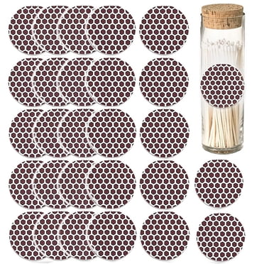 Lefu Round Matches Sticker Strip Matchstick Paper DIY Striker Adhesive Accessories
