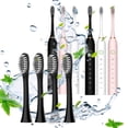 thumbnail image 1 of 50 % de Rabais Tête de Brosse de Rechange Transparente Naittoop pour Brosse à Dents, Tête de Brosse à Dents Modèle Applicable : X-3/X-2/star Mickey X-3/ZV80 X-3 Exclusif (4 Pcs), 1 of 5