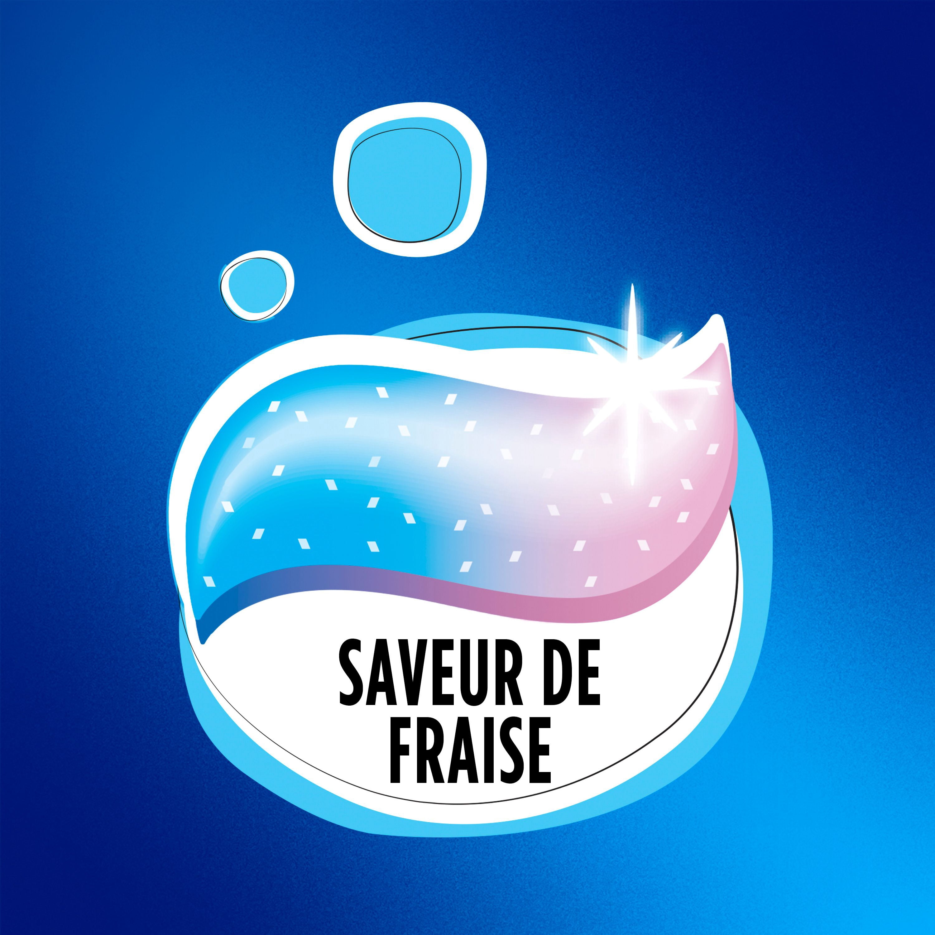 Dentifrice au fluorure Crest avancé pour enfants, saveur de fraise, 85mL