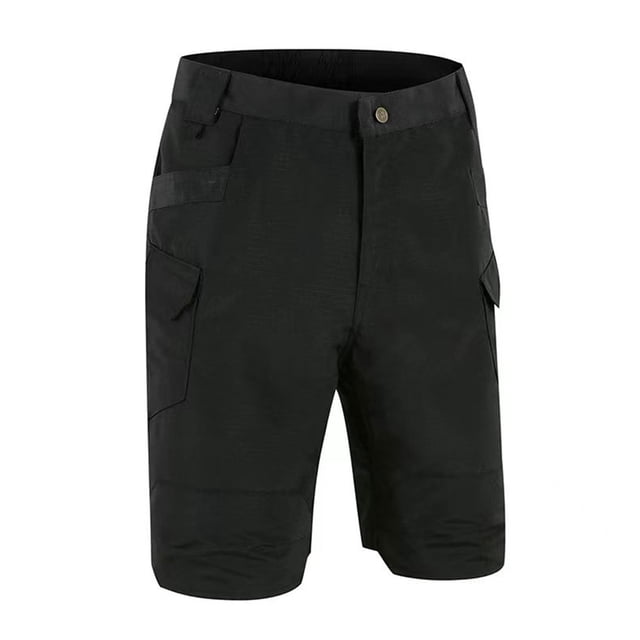 Tactical Cargo Workout Shorts for Men Outdoor Hiking Fishing Combat Casual Work Short Multi Pockets (No Belt)