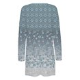 thumbnail image 5 of CEHVOM Cardigan à Imprimé Floral pour Femmes, Mode Décontractée, avec Poches, Manches Longues, Liquidation, 5 of 5
