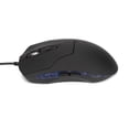 thumbnail image 3 of Souris Filaire, Type C Bleu Rétroéclairé Souris de Bureau Design Ergonomique Touches Multimédia Roue Antidérapante pour Jeu, 3 of 8