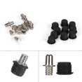 thumbnail image 4 of FLAMEEN Sound Box Mesh Cover Frame Speaker Body Snap Strap Plastique + Bouton Pression en Métal, Snap Strap, Strap, 4 of 8