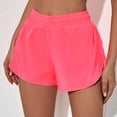thumbnail image 2 of Yuyuzo Womens Workout Shorts High Waisted Athletic Running Active Sweat Shorts with Zipper Pockets, 2 of 3