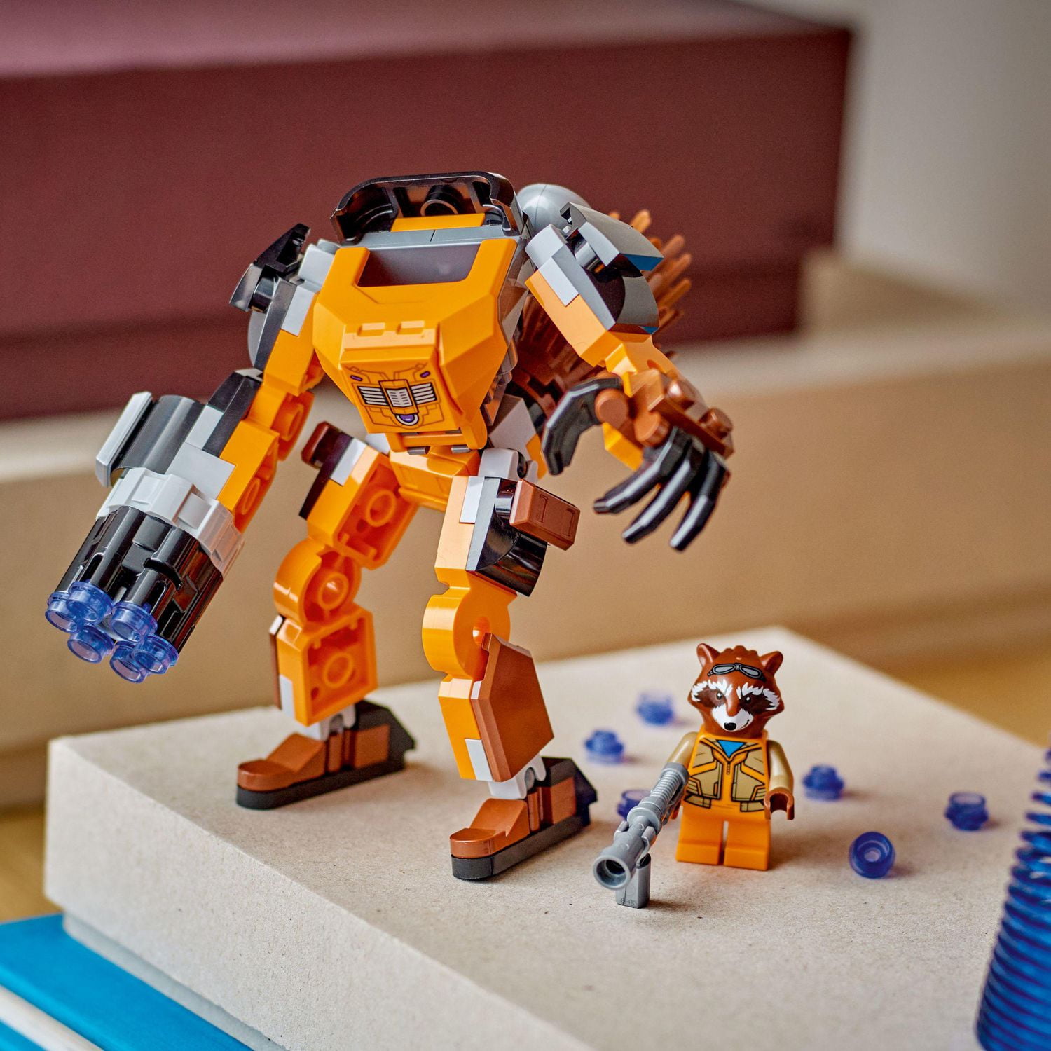 LEGO Super Heroes L’armure robot de Rocket 76243 Ensemble de construction (98 pièces)