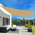 thumbnail image 5 of Ovzne Sun Protection Triangular Shade Garden Swimming Pool AntiUV Shade Cloth Tarpaulin On Clearance, 5 of 5