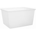 thumbnail image 4 of L Storage Box Stackable - Plastic Bin with Lid Organizing Containers Clear, 4 of 9