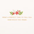 thumbnail image 3 of Hallmark Signature Christmas Card (Floral Merry Christmas), 3 of 6