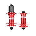 thumbnail image 1 of Moyeu de Roulement Format Compact Sans Bavures Réduire la Friction Fournitures de Cyclisme Installation Pratique Moyeux en Métal Alliage d'Aluminium Arbre de Roue 32H/roulement/rouge, 1 of 9