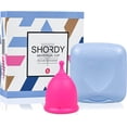 thumbnail image 1 of SHORDY Menstrual Cup (Pink), Single Pack (Small) with Box, 1 of 10