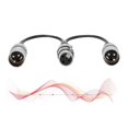 thumbnail image 4 of XLR Adapter Cable, 30cm XLR Female Jack to Dual Male Head Splitter Adapter Audio Mic Extension Cable for, 4 of 7