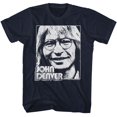 thumbnail image 1 of John Denver Simple Face Navy Adult T-Shirt 5Xl, 1 of 2