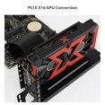 thumbnail image 4 of Support de Support pour GPU, Support de Carte Graphique Vertical Réglable pour GPU avec Éclairage DEL ARGB 7 Emplacements PCI, Support de Carte Graphique PCI E 3.0 X16 VGA Anti-Affaissement pour Boîtier PC ATX, 4 of 8