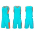 thumbnail image 2 of Boys' Fast - Drying Sport Outfit: Breathable Sleeveless Shirt & Basketball Shorts Set, 2 of 7