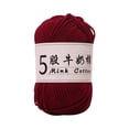 thumbnail image 2 of Clearance Tyidzon Wool Yarn for Crocheting Soft Crochet Thread Yarn, Lightweight Wool Yarn for Crochet Hand Knitting Crocheting Crafting, 2 of 6