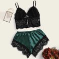 thumbnail image 1 of LSLJS Femmes Élégant Mode Aguichant Imprimé Lingerie Satin Tenue de Nuit Pyjama, Robes de Nuit Aguichant pour Femme, 1 of 7