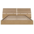 thumbnail image 3 of Nexera Nordik Platform Bed, Natural Maple, 3 of 7