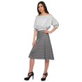 thumbnail image 2 of Moomaya Jupe Imprimée pour Femmes en Poly Spandex Tenue Décontractée Jupe d'Été pour Filles, 2 of 5