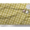 thumbnail image 2 of Soimoi Cotton Voile Fabric Check Check Printed Fabric 1 Yard 42 Inch Wide, 2 of 5