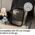 thumbnail image 4 of ICEMAN Portable Mini Fridge w/ 6 355 ml (12oz) Can Capacity, Cools and Heats, Car Plug Included - Black, New, 4 of 9