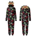 thumbnail image 4 of Pyjama de Noël pour Enfants en Famille, Grenouillère, Pyjama pour Filles, Pyjama de Noël en Coton Biologique pour Enfants, 4 of 7