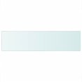 thumbnail image 2 of vidaXL Shelves 2 pcs Panel Glass Clear 100x25 cm, 2 of 2