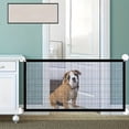thumbnail image 2 of Sentmoon Clôture pour Animaux de Compagnie Extérieure Cage pour Chien Clôture pour Animaux de Compagnie Usage Domestique Sans Perçage Anti-Porte pour Animaux Clôture Isolation Escalier Entrée Clôture de Protection pour Chiens et Chats, 2 of 7