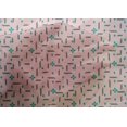 thumbnail image 4 of oneOone Cotton Silk Fabric Line & Diamond Geometric Printed Craft Fabric BTY 42 Inches Wide, 4 of 4