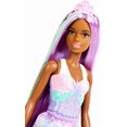 thumbnail image 4 of Barbie Dreamtopia Princess Doll, Purple Hair, 4 of 9
