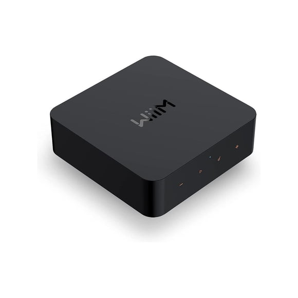 WiiM PRO AirPlay 2 Receiver Chromecast Hi-Res Audio WiFi Multiroom Streamer, Works with Alexa, Siri, Google