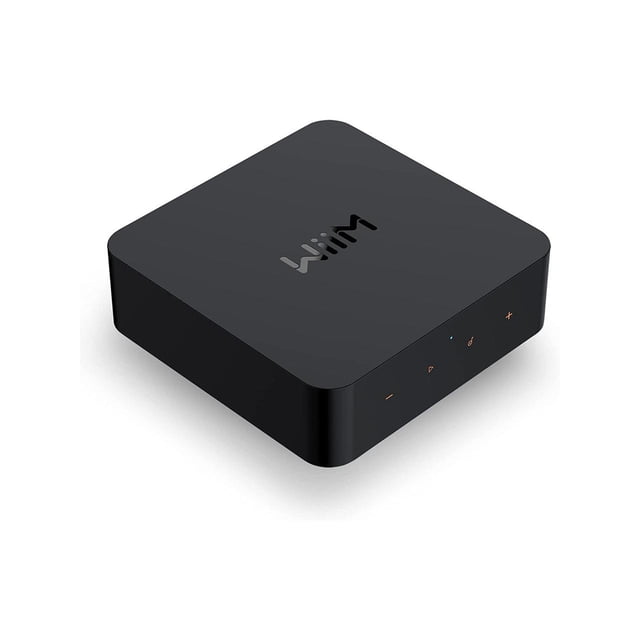 WiiM PRO AirPlay 2 Récepteur Chromecast Audio Haute Résolution Wi-Fi Diffuseur Multiroom, Fonctionne avec Alexa, Siri, Google
