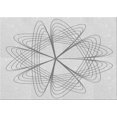 thumbnail image 1 of Ahgly Company Machine Washable Indoor Rectangle Transitional Platinum Gray Area Rugs, 2' x 4', 1 of 7