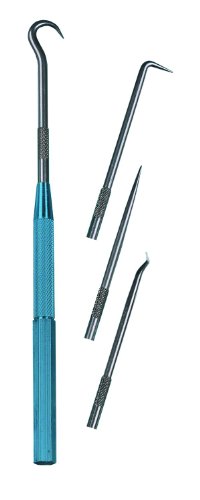 Moody Tools 58-0223 5 Pc. Scriber/Pick Set: 4 Blades & 1 Handle