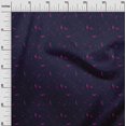 thumbnail image 3 of oneOone Velvet Plum Fabric Line Drawing Leaf Sewing Craft Projects Fabric Prints By Yard 58 Inch Wide, 3 of 4