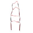 thumbnail image 2 of Aramox Rope Ladder,Yacht Accessories Portable Boat Ladder Auxiliary Boarding Rope Ladder With Carabiner Red 3 Steps Boat Yacht Spare Parts, 2 of 7