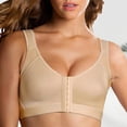 thumbnail image 2 of Bmisegm Soutien-Gorge Confortable à Couvrance Totale à Fermeture avant pour Femmes, Soutien pour l'Amélioration de la Posture et l'Activité, Kaki P, 2 of 5