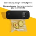 thumbnail image 3 of Scelleuse sous vide Compacte de FoodSaver, système d'emballage peu-encombrant sous vide, 3 of 7
