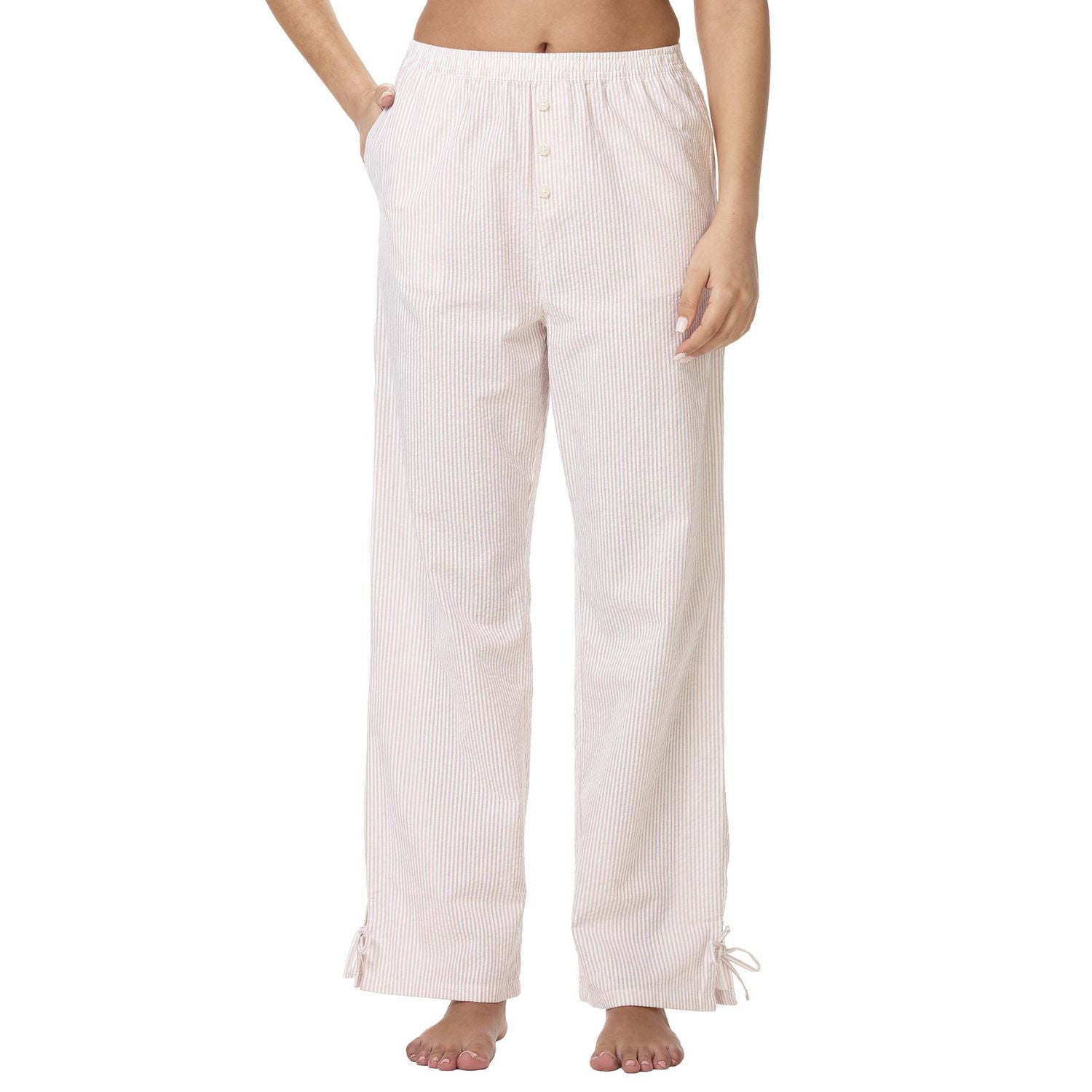 Secret Sleep Seersucker Pant with ties-Online Exclusive