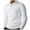 White, variant on Ketyyh-chn99 Mens Long Sleeve Polo Shirts Casual Men's Long Sleeved Shirt With A Casual Slim Fit Texture Top Size for L,Light Blue