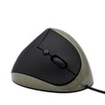 thumbnail image 1 of Wired Ergonomic Vertical Mouse, 6 Button USB Computer Mouse with 3 Adjustable DPI Modes, Right Handed Optical Mouse for Home Office, Laptop Desktop PC, 1 of 2