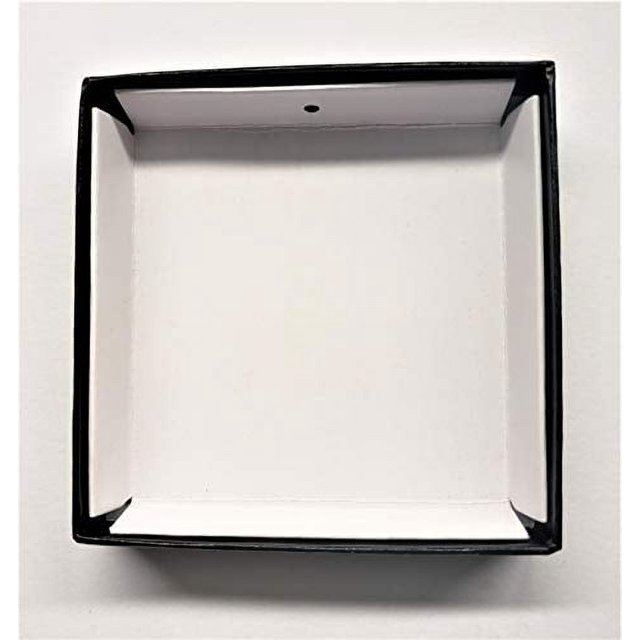 Georgia State Brass Ornament Black Leatherette Gift Box