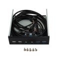 thumbnail image 2 of 2pcs 5.25 Inch Desktop Pc Case Internal Front Panel USB Hub 2 Ports USB 3.0 and 2 Ports USB 2.0, 2 of 8