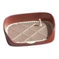 thumbnail image 4 of Dog Toilet Dog Potty Pan Pets Pee Toilet Dog Potty Tray Potty Trainer Corner Red S, 4 of 9