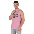 thumbnail image 4 of Inkmeso Printed Graphic World Okayest Dad€ T-Shirt For Mens Best Daddy Ever Gift T-Shirt, 4 of 7