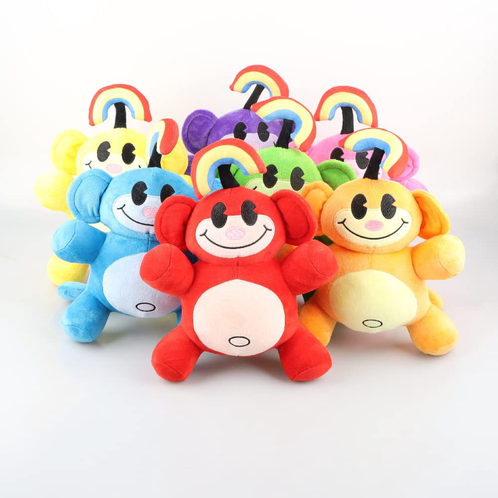 Kids Next Door Monkey Plush,Rainbow Monkey Stuffed Animal,Kids