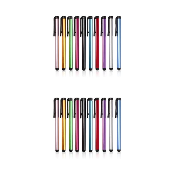 Decodeary Pack of 10 Touch Screen Pen Tablet Capacitive Pencil Drawing Accessories 2Set