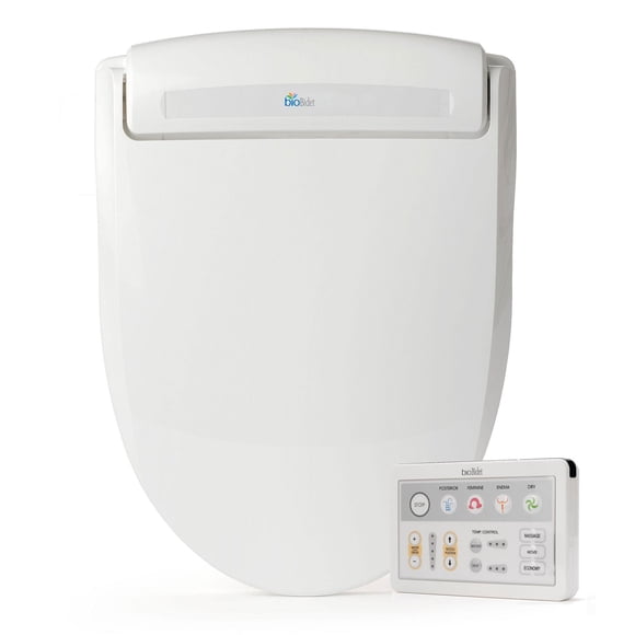 Supreme Electric Bidet Seat for Round Toilets in White