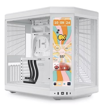 HYTE CSHYTEY70TTIWW Étui pour PC ATX Mi-Tour